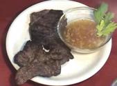 Grilled Steak With Ginger Sauce